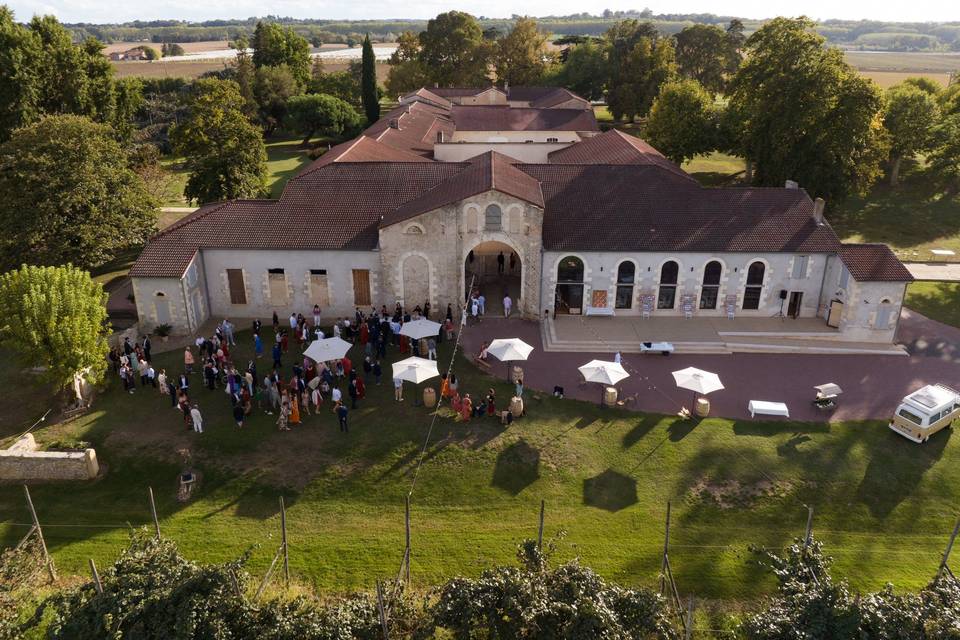 Château de Cantecort — Garonne river wedding